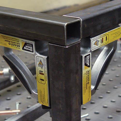 MS2-90  90° Angle Adjust-O Dual Switch Magnet Square, 120Kg Force